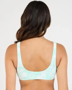 New Beach Bum Check Bralette Bikini Top Women Bikinis