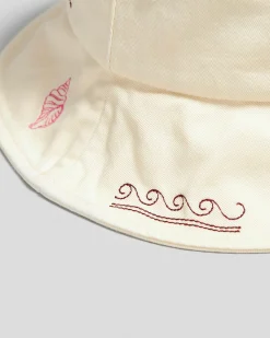 Headwear*Rip Curl Beach Party Bucket Hat Bone