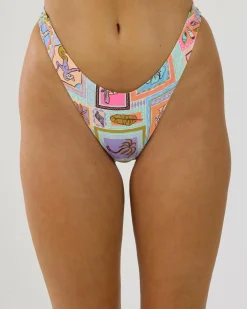 Best Beach Party High Leg Cheeky Bikini Bottom Women Bikinis