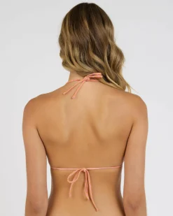 Discount Beach Party Sliding Triangle Bikini Top Women Bikinis