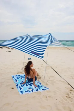 Beach Accessories & Towels*Sunbird Beach Sunshade White/blue