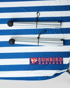 Beach Accessories & Towels*Sunbird Beach Sunshade White/blue