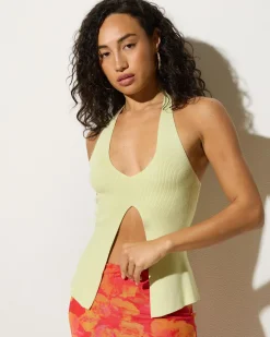 Tops|Tops*Ava And Ever Becky Halter Top Pistachio