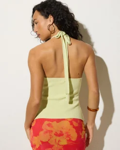 Tops|Tops*Ava And Ever Becky Halter Top Pistachio