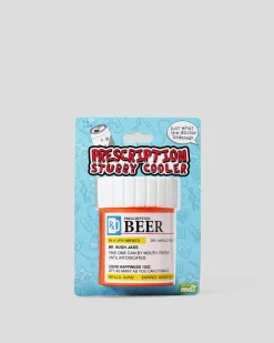 Gifts & Novelty|Bottles & Lunch Boxes*MDI Beer Prescription Stubby Cooler Multi