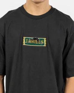 Tops & T-Shirts*Thrills Behind It All Oversize Fit T-Shirt Pirate Black