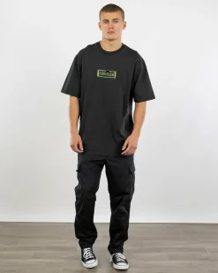 Tops & T-Shirts*Thrills Behind It All Oversize Fit T-Shirt Pirate Black