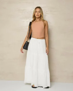 Tops*Mooloola Bel Top Dusty Apricot