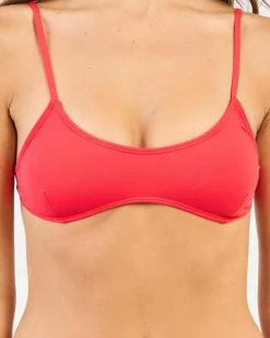 Bikinis|Bikinis*Kaiami Bella Bralette Bikini Top Fire Red