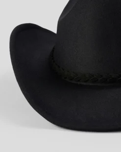 Headwear*Ava And Ever Bella Felt Hat Black