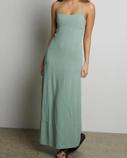 Linen Blend|Dresses*Ava And Ever Bella Maxi Dress Sage