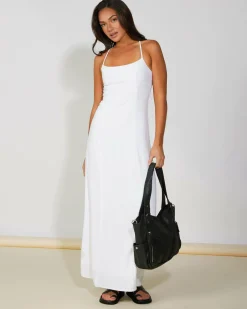 Linen Blend|Dresses*Ava And Ever Bella Maxi Dress White