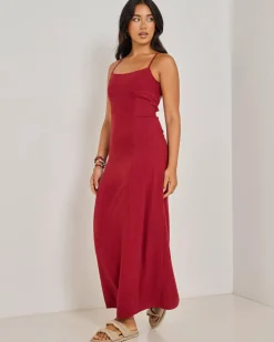 Sale Bella Maxi Dress Women Linen Blend|Dresses