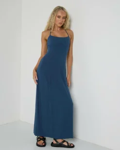 Outlet Bella Maxi Dress Women Linen Blend|Dresses