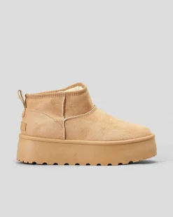 Boots|Slippers*Mooloola Bella Slipper Boots Tan