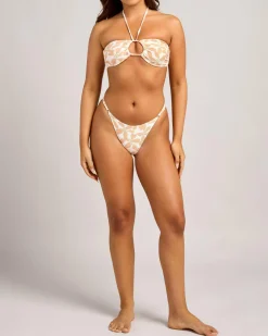Bikinis*Billabong Belong Together Drew Bandeau Bikini Top Clay