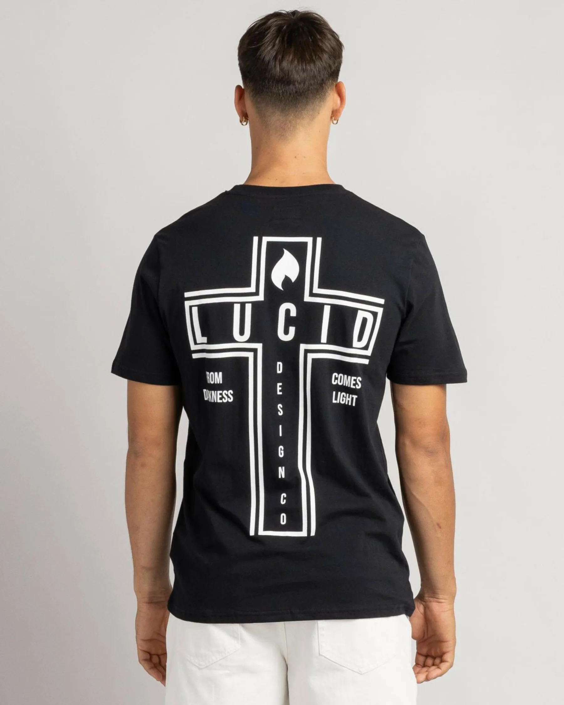 Tops & T-Shirts*Lucid Benediction T-Shirt Black