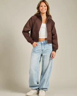 Hot Bennie Zip Hoodie Women Jumpers & Hoodies|Jackets & Coats
