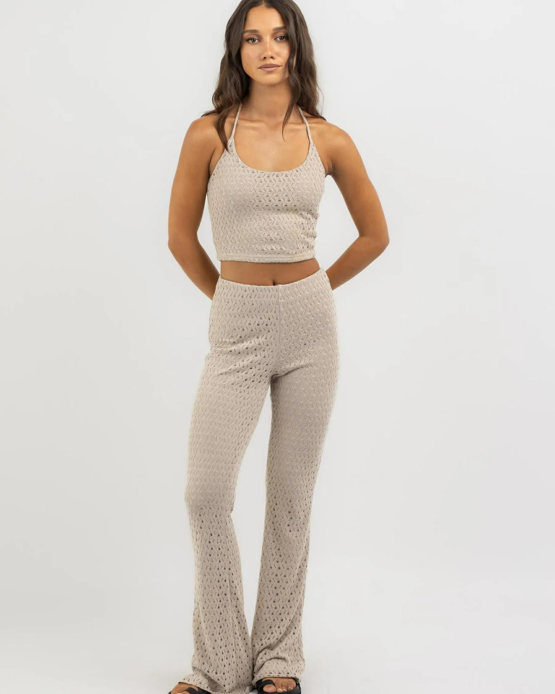 Sets|Bottoms*Mooloola Bermuda Lounge Pants Stone