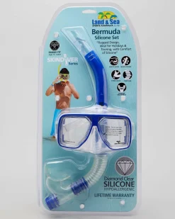 Surf|Surf*Land & Sea Sports Bermuda Mask & Snorkel Set Blue