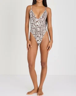 Clearance Bermuda One Piece Swimsuit Women One Pieces