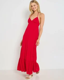 Dresses*Mooloola Beverly Maxi Dress Red
