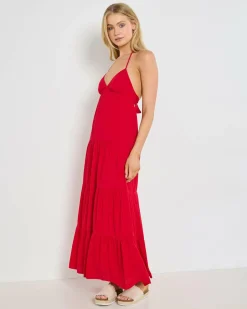 Dresses*Mooloola Beverly Maxi Dress Red