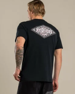 Tops & T-Shirts*Quiksilver Beyond The Waves T-Shirt Black