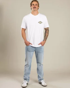 Tops & T-Shirts*Quiksilver Beyond The Waves T-Shirt White