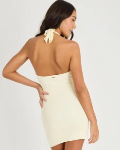 Clearance Bianca Halter Knit Dress Women Knitwear|Dresses