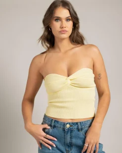 New Bianca Knit Tube Top Women Tops