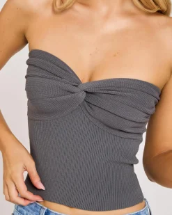 New Bianca Knit Tube Top Women Tops