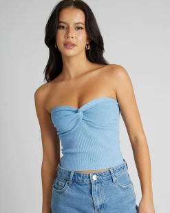 Online Bianca Knit Tube Top Women Tops