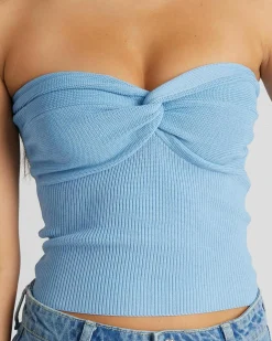 Online Bianca Knit Tube Top Women Tops