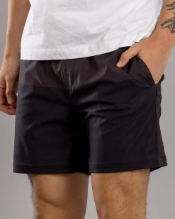 Activewear|Shorts & Bottoms*Sparta Bicolour Elastic Waist Shorts Black/grey