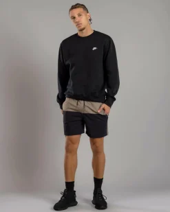 Activewear|Shorts & Bottoms*Sparta Bicolour Elastic Waist Shorts Black/sand