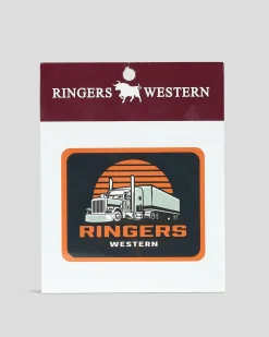 Gifts & Novelty|Gifts & Novelty*Ringers Western Big Rig Sticker Navy
