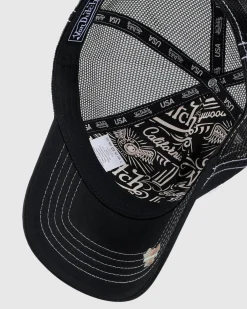 New Big Signature Trucker Cap Women Headwear|Headwear
