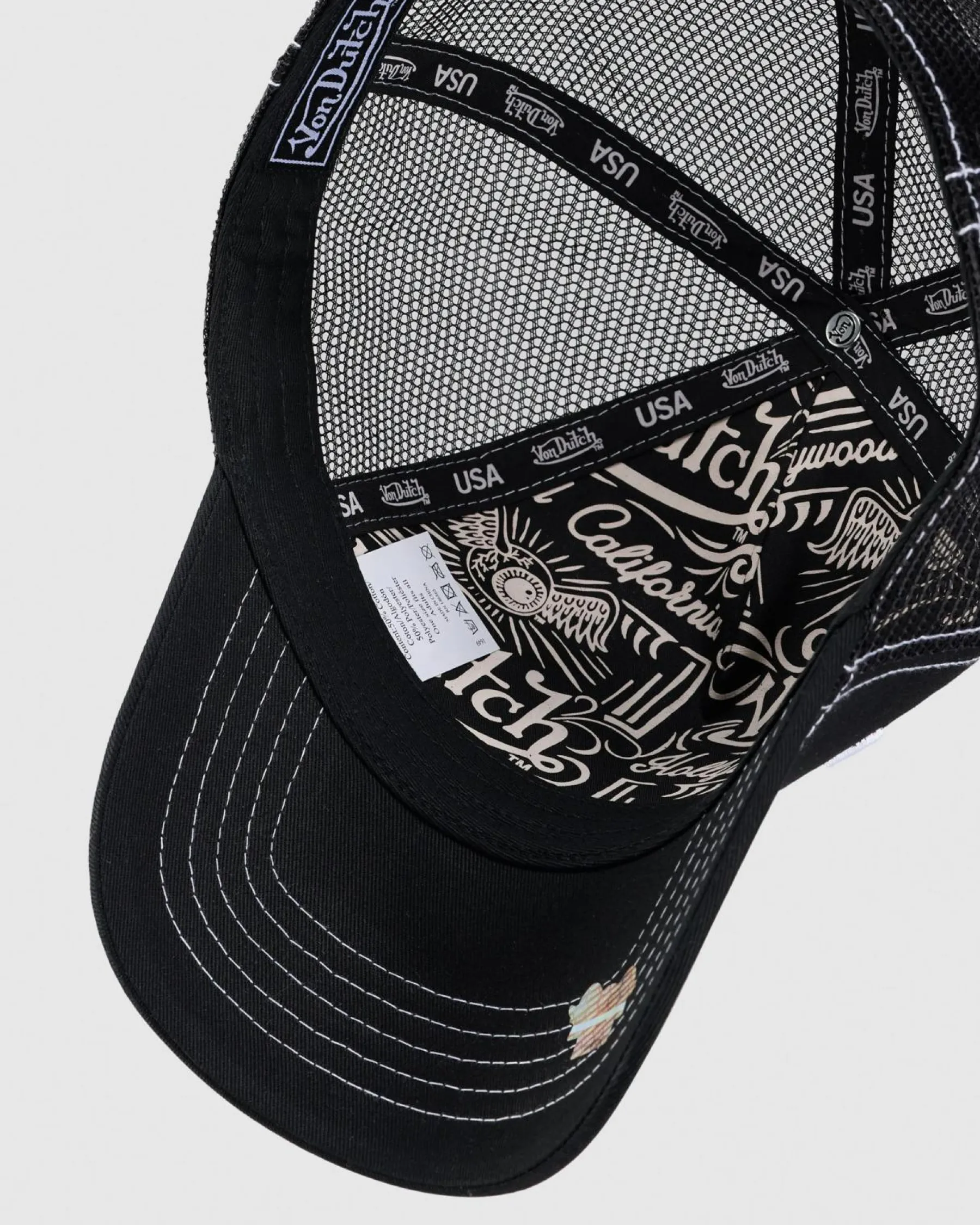 New Big Signature Trucker Cap Women Headwear|Headwear