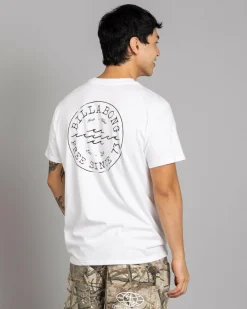 Tops & T-Shirts*Billabong Big Wave Daz T-Shirt White