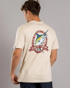 Tops & T-Shirts*Salty Crew Bill Club Premium T-Shirt Sand