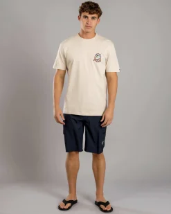 Tops & T-Shirts*Salty Crew Bill Club Premium T-Shirt Sand