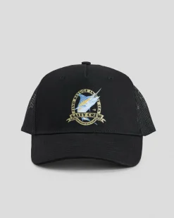 Headwear*Salty Crew Bill Club Trucker Cap Black