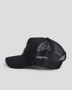 Headwear*Salty Crew Bill Club Trucker Cap Black