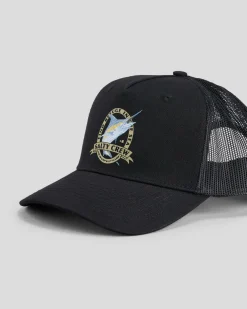Headwear*Salty Crew Bill Club Trucker Cap Black