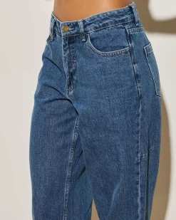 Denim|Bottoms*Thrills Billie Low Jeans Vintage Blue Rinse