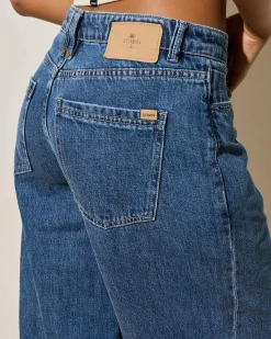 Denim|Bottoms*Thrills Billie Low Jeans Vintage Blue Rinse