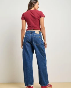 Denim|Bottoms*Thrills Billie Low Jeans Rinsed Ink