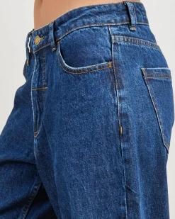 Denim|Bottoms*Thrills Billie Low Jeans Rinsed Ink