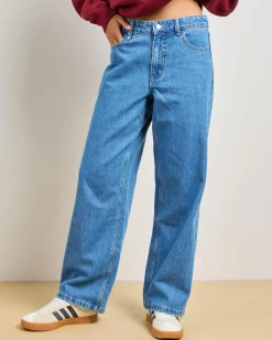 Denim|Bottoms*Thrills Billie Low Jeans Mid Peel Blue